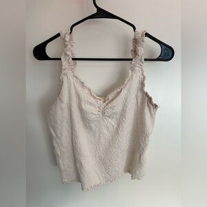 Elegant Cream Camisole Top
